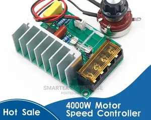 4000W 0-220v AC SCR Voltage Regulator Motor Speed Controller
