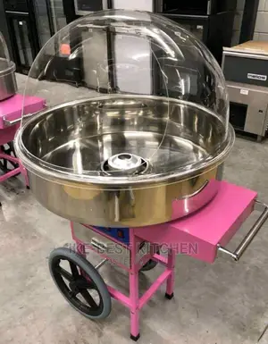 Candy Floss With Cart