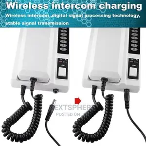 Wireless Intercom for Homes and Offices- 2 Pieces