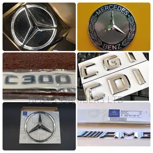 Mercedes Benz Logos and Stickers
