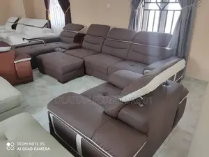 Executive 7 Seater Leather Living Room Chair