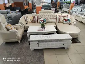 Royal Sofa +Tv Console and Center Table