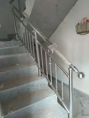 P Stainless Handrail Construction