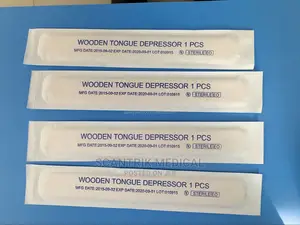 1 Pack of Medical Tongue Depressor Sterile