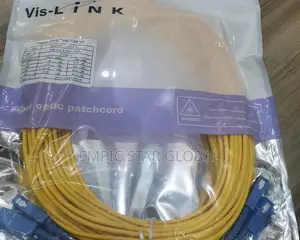 Vis-Link Fiber Optic Patch Cord Sc-Sc 10m Sm Duplex