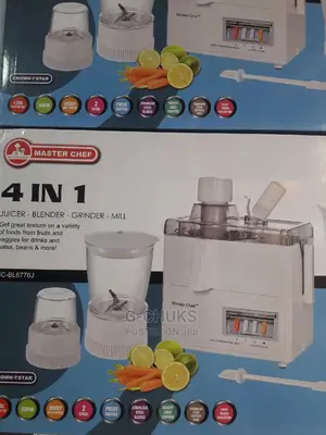 Master Chef 4 in 1 Blender, Grinder, Juicer and Mill