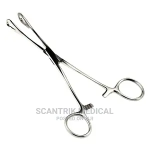 One Pack of Straight Sponge Holding Forceps