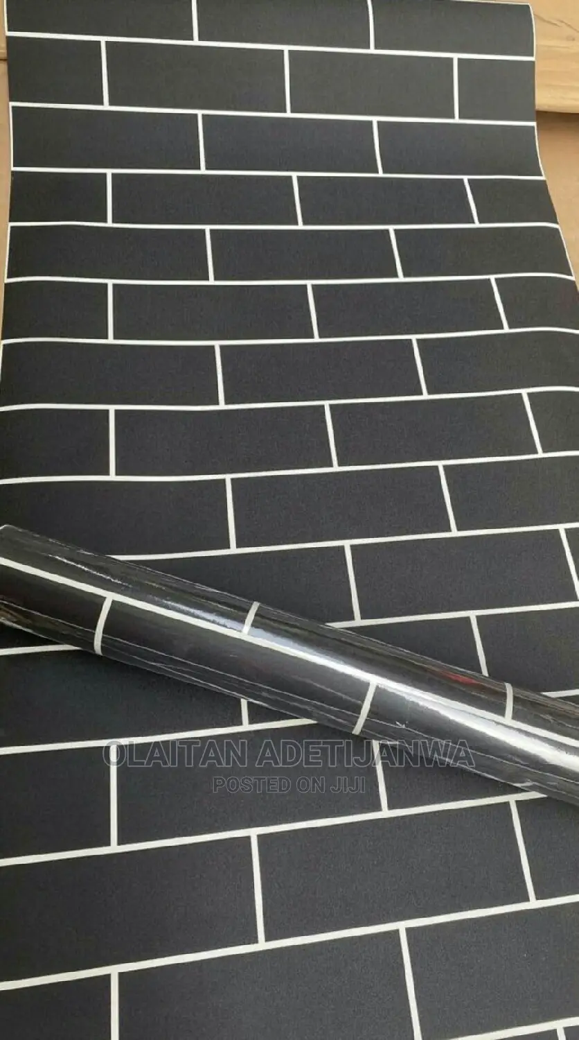 Dark Brick Pattern Wallpaper