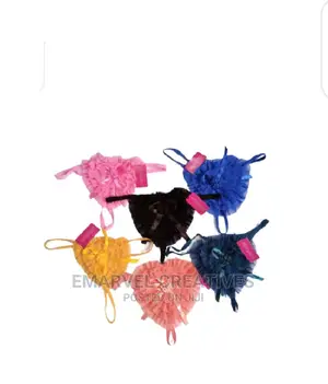 G-String Pants With Rose Flower (6pieces)