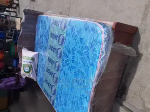 4.5 by 6 Bed Frame With Mattress