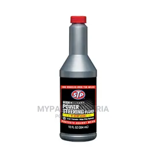 STP High Mileage Power Steering Fluid+Stop Leak