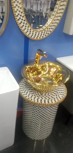 Gold Plated Cabinet