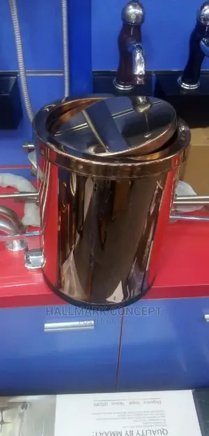 Gold Plated Waste Bins