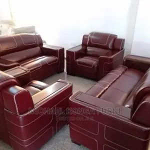 Beautiful Sofa With Italian Leather