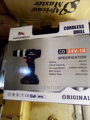 Maxmech 24volts Cordless Drill