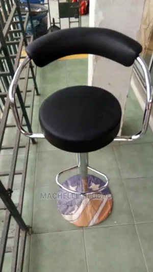 Bar Stool ( Black / Red)