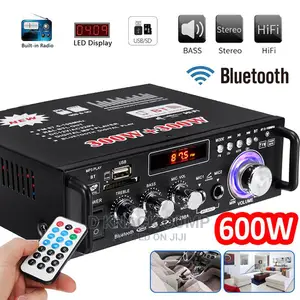 600W Digital Amplifier HIFI Bluetooth Stereo Audio AMP USB
