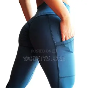 Women High Waist Yoga Pants Ruched Butt Lifting