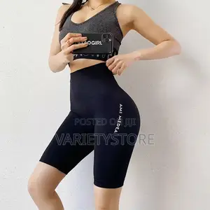 High Waist Tummy Control Pants Short Leggings