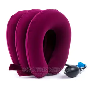Inflatable Neck Support Traction Pillow