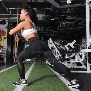 Fitness Push Up Pants Mesh Leggings