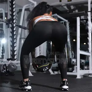 Fitness Push Up Pants Mesh Leggings