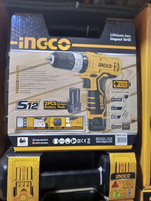 Ingco Lithium-Ion Cordless Impact Drill 12V