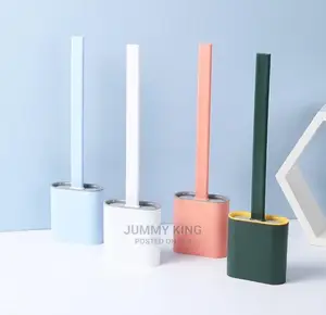 Silicone Toilet Brush With Base