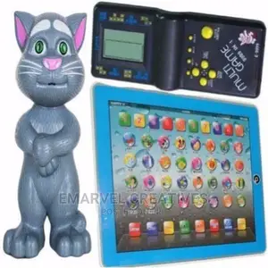 Talking Tom + Kids Tablet + Brick Game