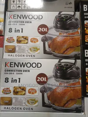 Kenwood 20l Black Premium Convention Halogen Oven Cooker