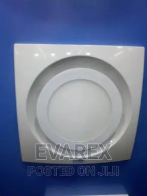 Ceiling Extractor Fan With LED Light Panel 6"
