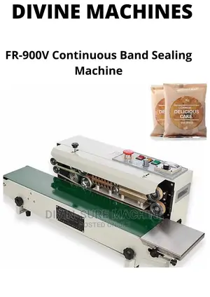Continuous Band Sealing Machine – Automatic Plastic Bag Sealer