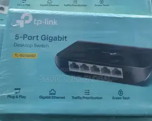 Tp-Link 5-Port Gigabit Desktop Switch TL-SG1005D