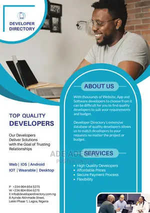 Find Web, App and Other Software Developers in Nigeria