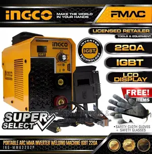 INGCO Portable MMA Inverter Welding Machine MMA220A