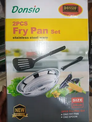 Single Frypan With Spoon and Packet