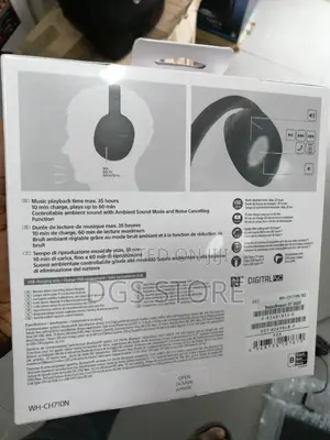 Sony WH Ch710n Bluetooth Noise Canceling Headphones