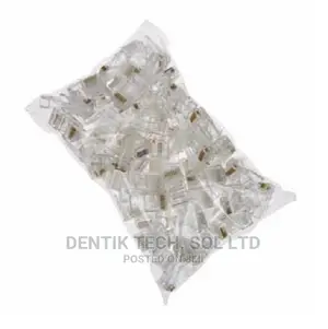 RJ-45 Cat6 Connectors - 100 Pieces