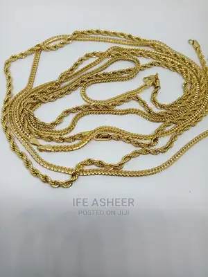 Quality Long Ladies Waist Chain - Gold