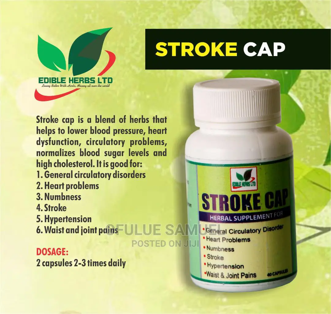 Stroke Cap Herbal Capsule