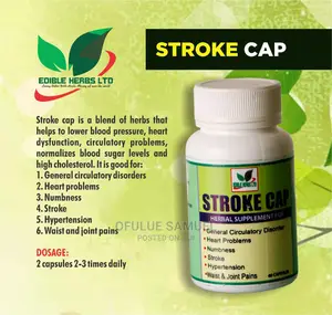 Stroke Cap Herbal Capsule