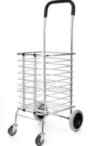 Portable Folding Shopping Basket Cart Trolley