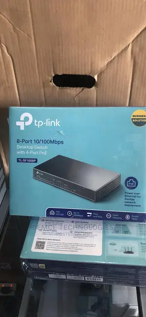 Tplink 8 Port Switch With 4 Port Poe