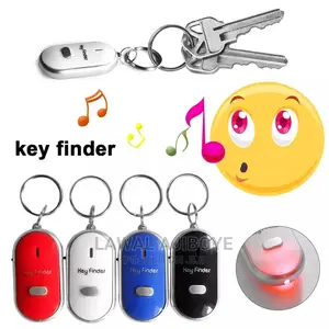 LED Whistle Key Finder Flashing Beeping Sound Control Alarm