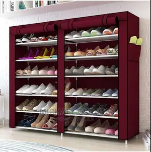 6 Steps Long Shoe Rack