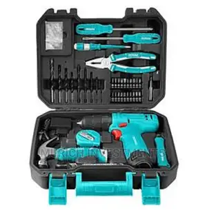 TOTAL 81PCS TOOLS SET Li-ion 12V / 1.5ah / 20nm