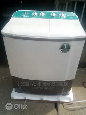 Brand New Hisense (WM WSJA751)7.2KG/Manual/Twin Tub/White/