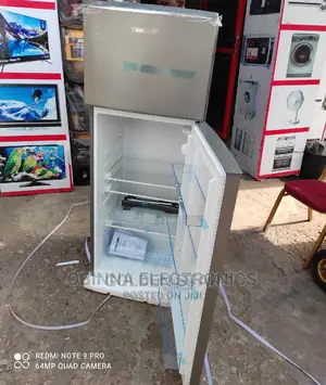 Brand New BRUHM Double Door Fridge/200litter/External/Silver