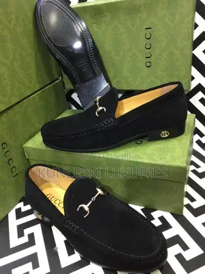 Original Gucci Loafers Leather Shoe