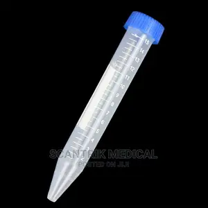 Laboratory 15ml Plastic Conical Centrifuge Tube (Pack )